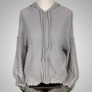 [Acrobat] - Gray Hooded Sweater